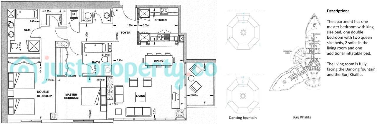 דובאי Elite Royal Apartment מראה חיצוני תמונה